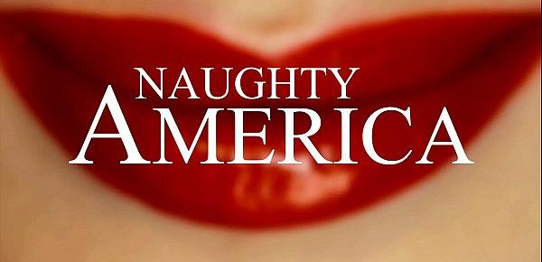  Naughty America - Find Your Fantasy Nikita Von James fucking in the desk